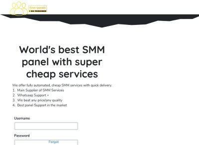 Cheapest smm service provider 