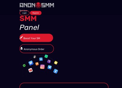 【ANONSMM.COM】#1 FASTEST & CHEAPEST ANONYMOUS SMM PANEL⭐ORDER WITHOUT SIGN-UP