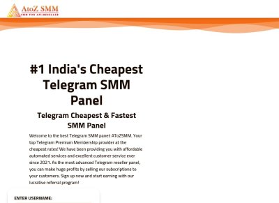 Cheapest Telegram SMM Reseller Panel - All-in-One SMM Services Panel
