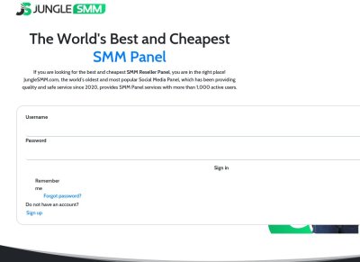 JUNGLESMM.COM | The World's Cheapest and Highest Quality SMM Panel