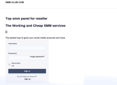 Top smm panel for reseller. 