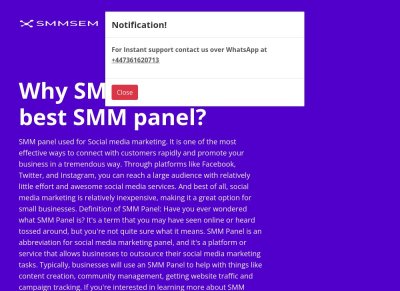 SMM Panel, The Best & Cheapest Wholesale SMM Reseller service