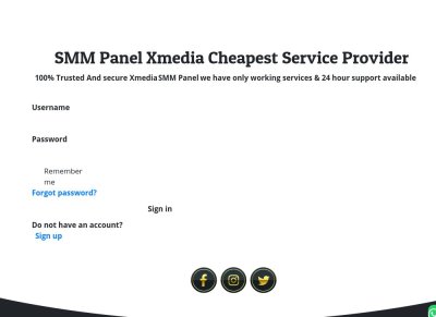  Xmedia SMM Panel - 100% Trusted & World's Services Provider